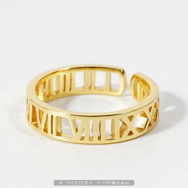 ◇18K シルバー925 リング◇[品番：OCGW0002210]｜ONE 4 PREMIUM