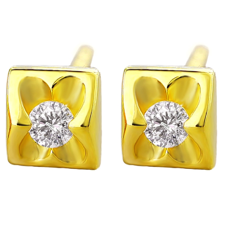 ピアス シルバー925 クローバー | 2PIECES  | 詳細画像1 