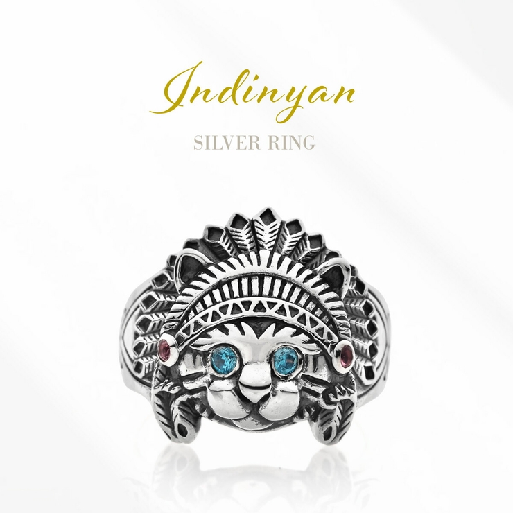 インディアン 猫 ネコ | 2PIECES  | 詳細画像1 