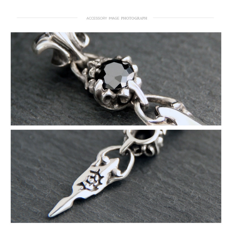 揺れるフレアピアス！シルバーピアス/pi0498