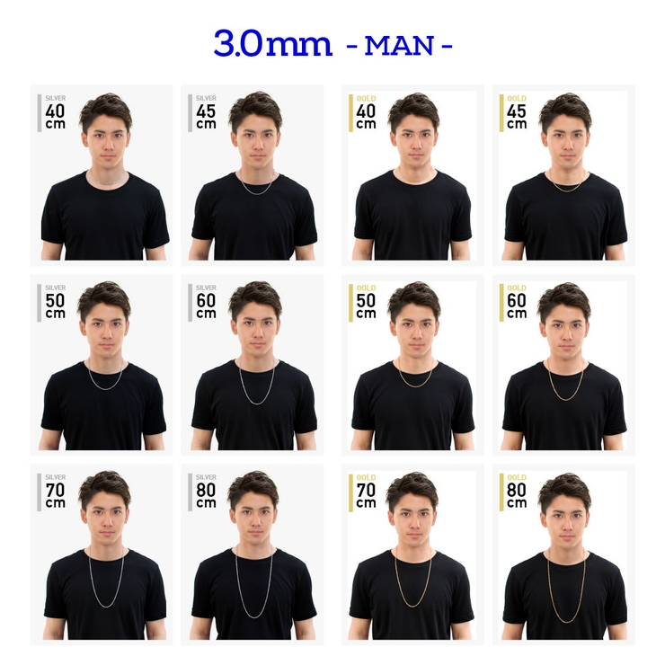 【ステンレスアクセサリー】【チェーン】◆sc0025 高品質316Lステンレスチ… | 2PIECES  | 詳細画像25 