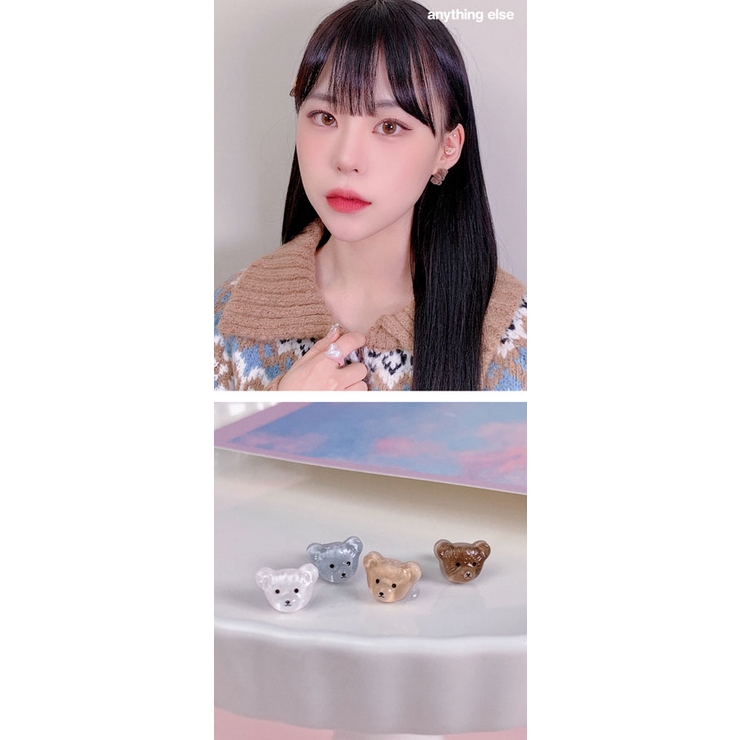 くま クマ ボディピアス[品番：MILA0001288]｜4MiLi（フォーミリ