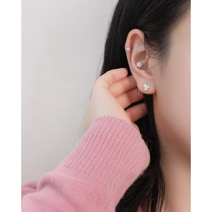 925 Silver エポックカラーデイジー ピアッシング 品番 Mila 4mili フォーミリ のレディースファッション通販 Shoplist ショップリスト