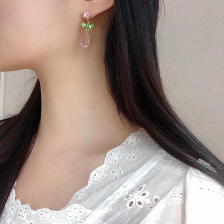 Tulip earring (3 color)[品番：MILA0000607]｜4MiLi