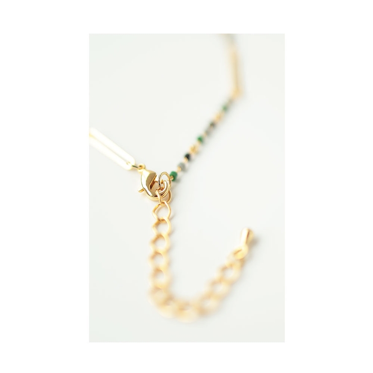 №1158さざれ石 ブラウンゴールドビーズネックレス №1301天然石ブラウンゴールドビーズネックレス - メルカリ
