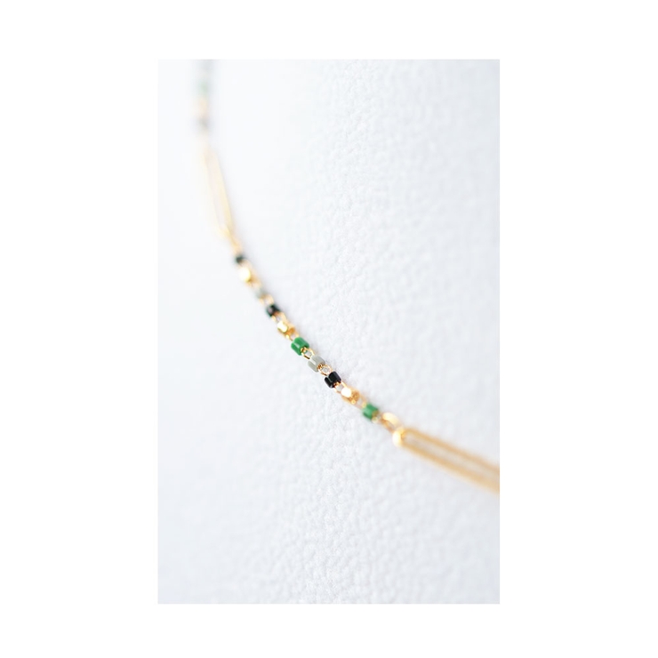 dosa（ドーサ）：silver bead necklace シルバー ビーズ