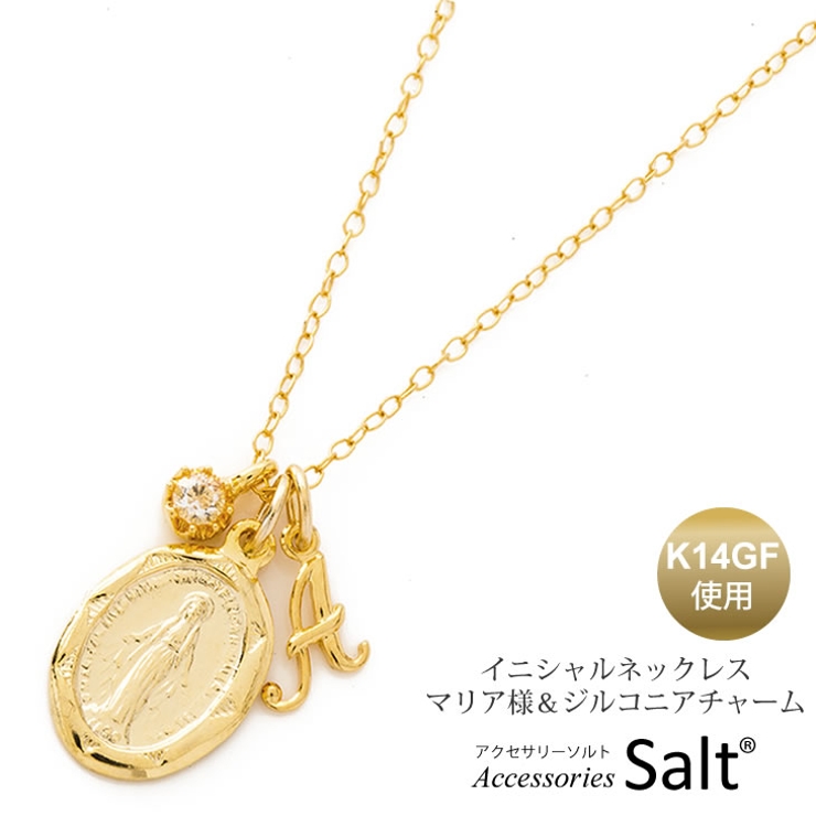 イニシャル ネックレス マリア様[品番:ACSA0000095 イニシャル ネックレス マリア様[品番:ACSA0000095