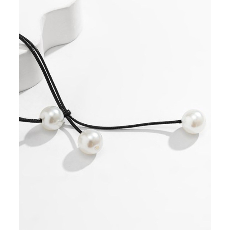 パールモチーフ チョーカーネックレス | ad thie | 詳細画像13 