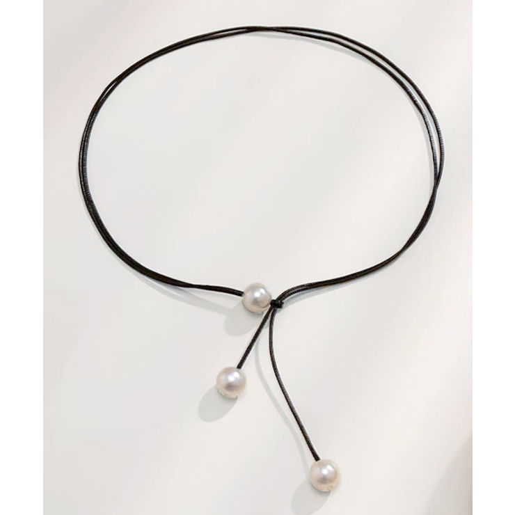 パールモチーフ チョーカーネックレス | ad thie | 詳細画像9 