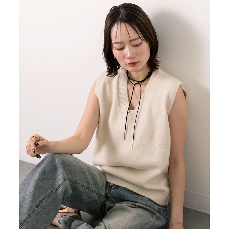 スエードコード チョーカー ネックレス | ad thie | 詳細画像6 