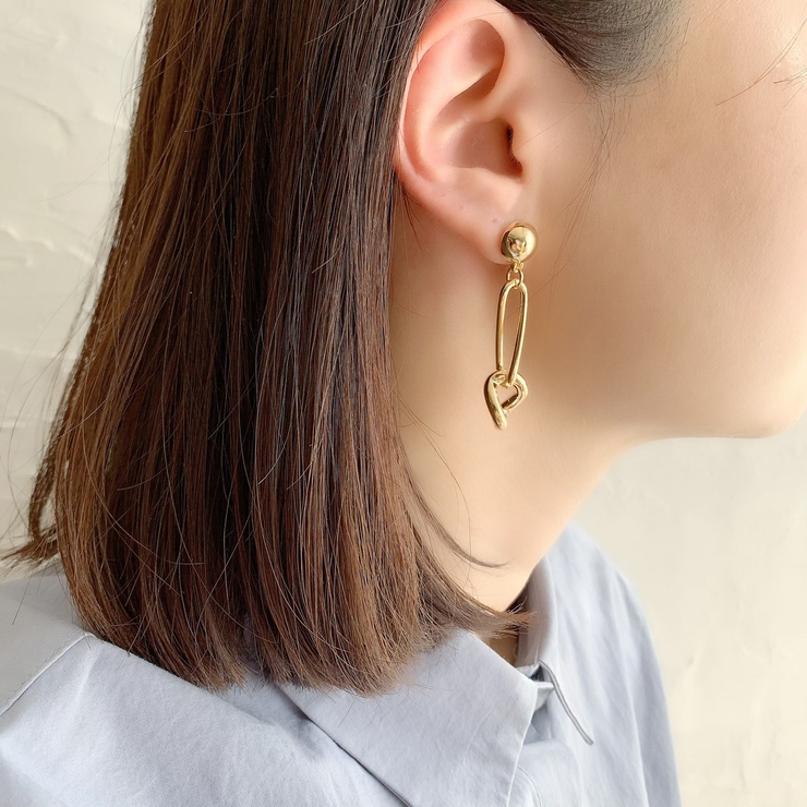 Twist Ring Pierce[品番：FEUW0001425]｜feu（フゥー）のレディース