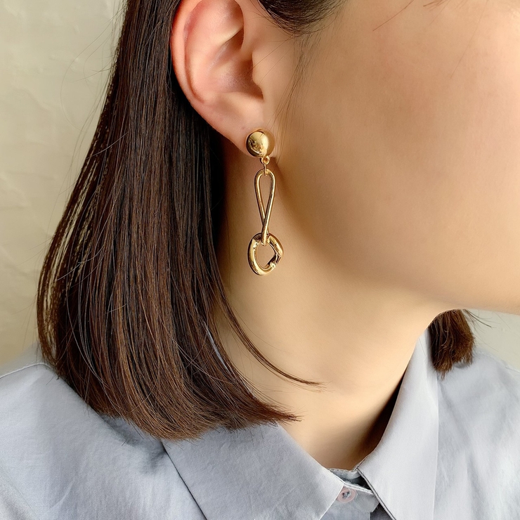 Twist Ring Pierce[品番：FEUW0001425]｜feu（フゥー）のレディース