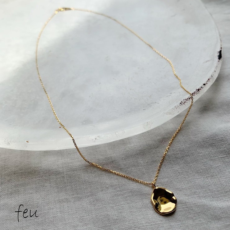 ゴールド | ART MOTIF NECKLACE | feu