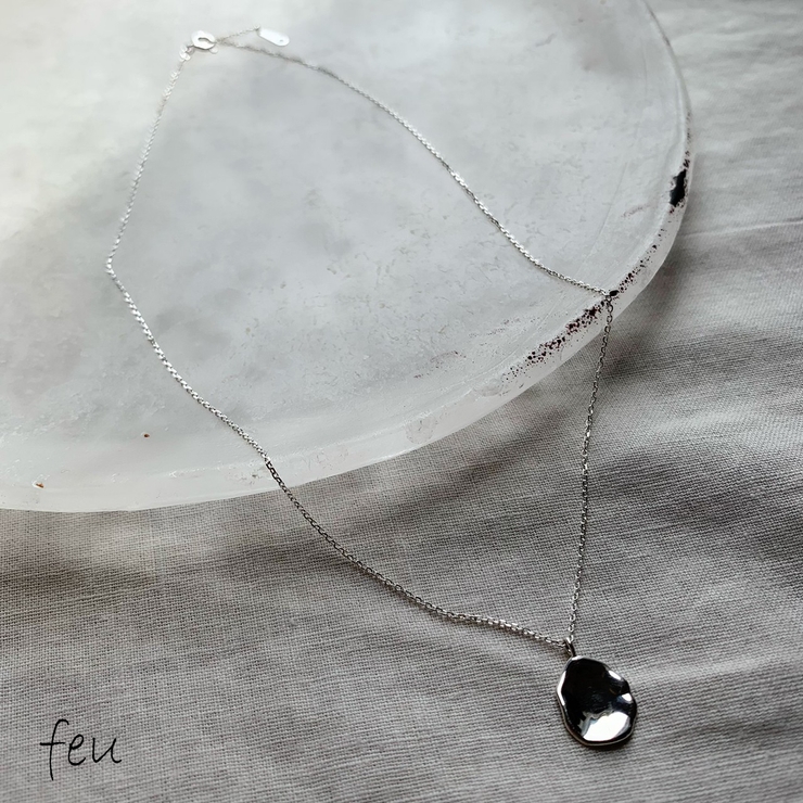 シルバー | ART MOTIF NECKLACE | feu