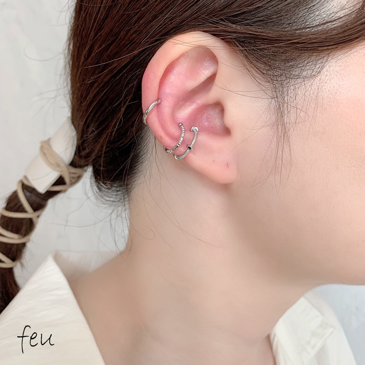 3SET SMLL EARCUFF | feu | 詳細画像1