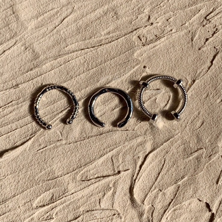 3SET SMLL EARCUFF | feu | 詳細画像4
