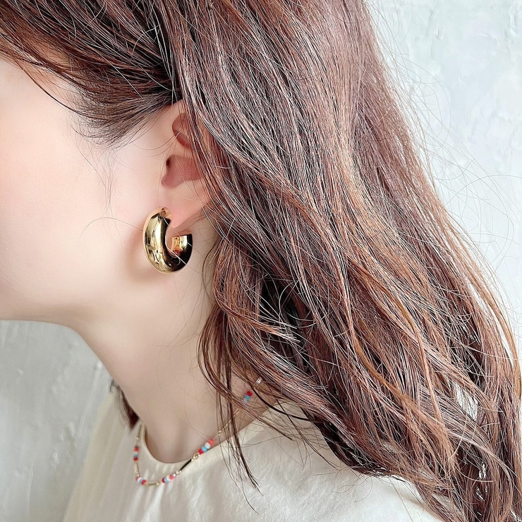 THICK HOOP PIERCE[品番：FEUW0001543]｜feu（フゥー）の
