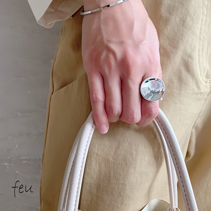 PLAIN CURVE RING | feu | 詳細画像1 