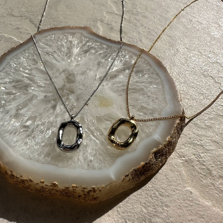 【SILVER925】OVAL RING NECKLACE | feu | 詳細画像11 