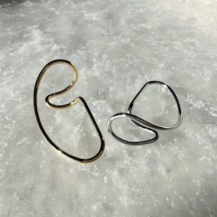 ルーズイヤーカフ トレンドイヤカフ 韓国ファッション | feu | 詳細画像13