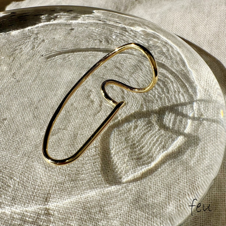 ゴールド | ルーズイヤーカフ トレンドイヤカフ 韓国ファッション | feu
