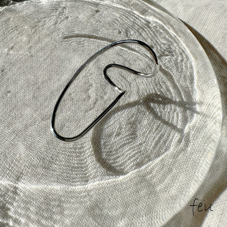 シルバー | ルーズイヤーカフ トレンドイヤカフ 韓国ファッション | feu