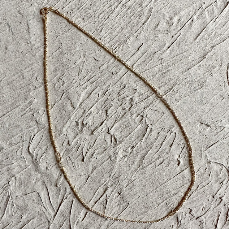 GLEAM CHAIN NECKLACE | feu | 詳細画像3 