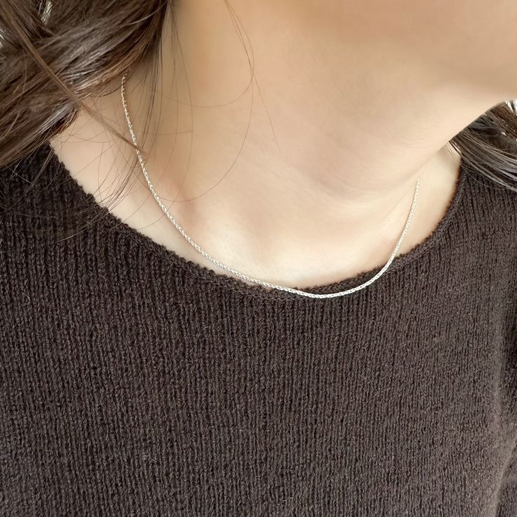 GLEAM CHAIN NECKLACE | feu | 詳細画像7 
