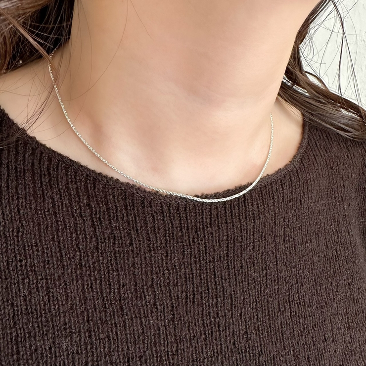 GLEAM CHAIN NECKLACE | feu | 詳細画像9 