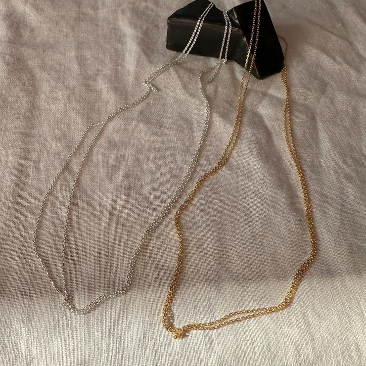 THIN ２LANE NECKLACE | feu | 詳細画像10 