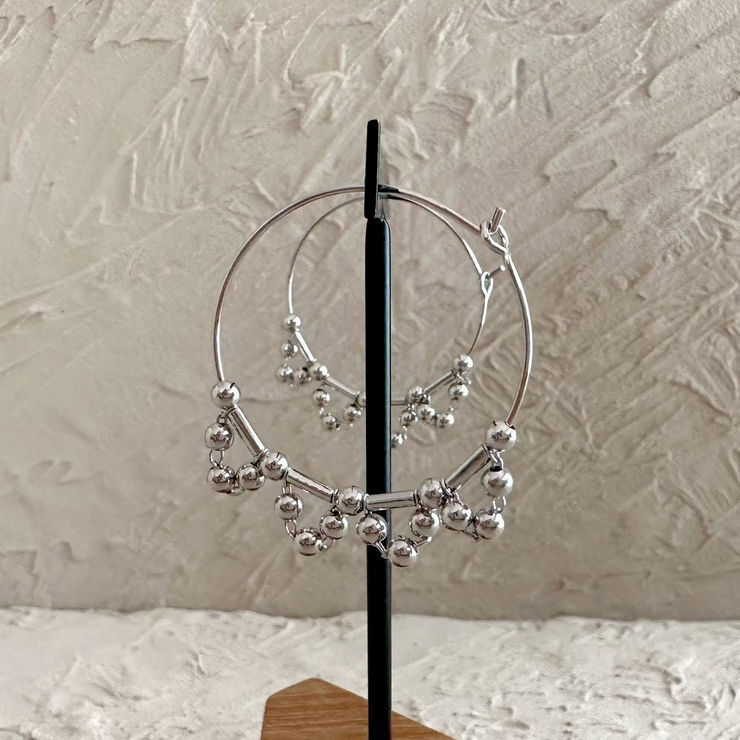 デコレーションフープピアス アレンジ フープ | feu | 詳細画像5 