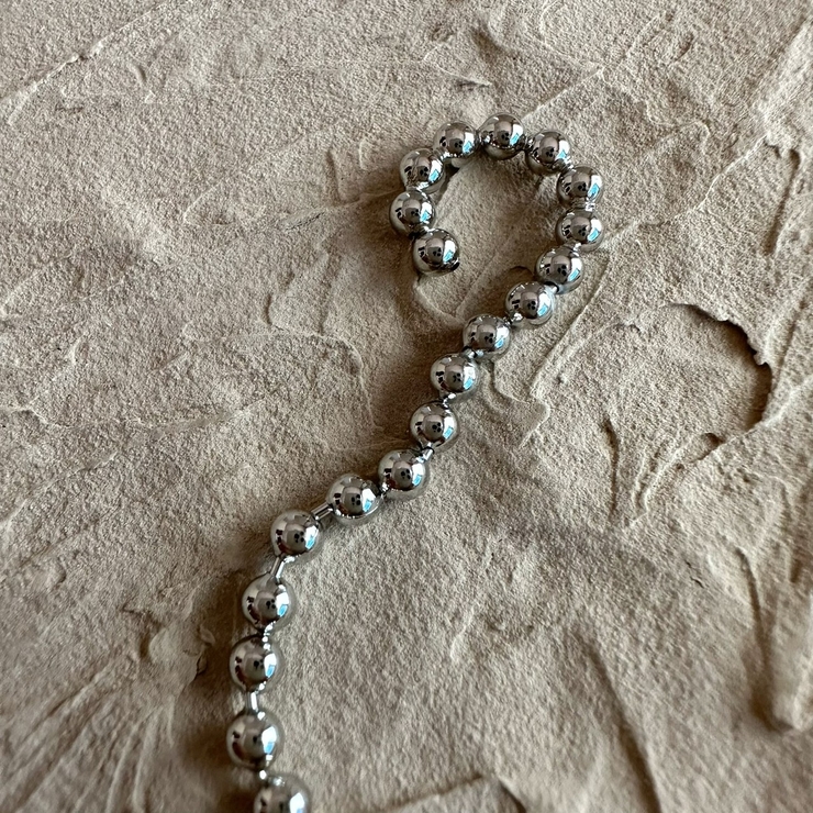 ボールチェーンイヤーカフ 垂れる 揺れる | feu | 詳細画像3