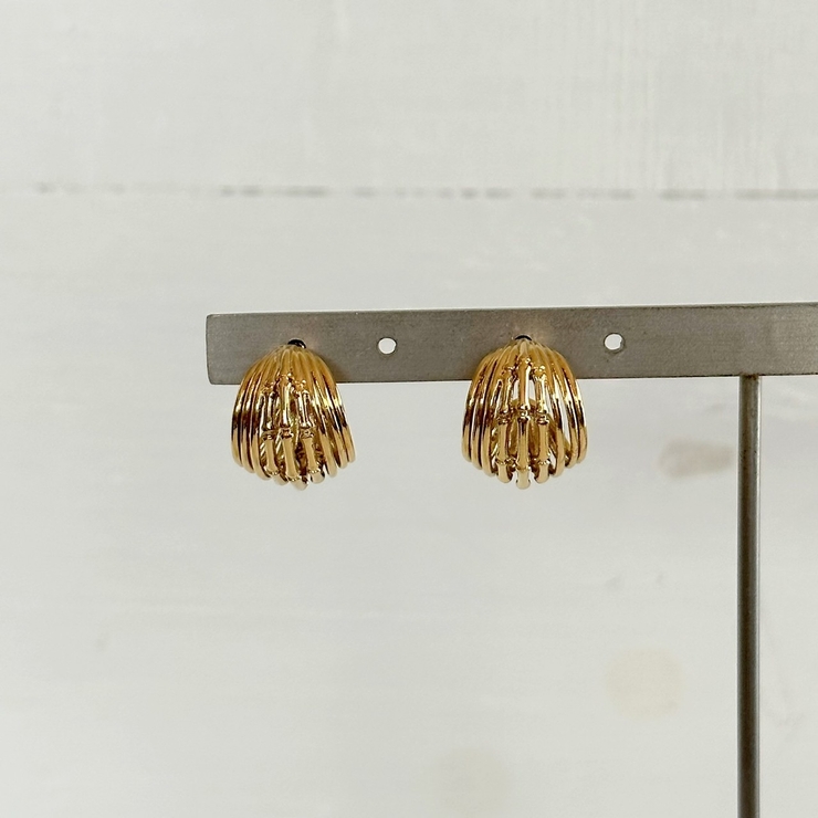 サージカルステンレスフープピアス アレルギー対応素材 フープ | feu | 詳細画像3 