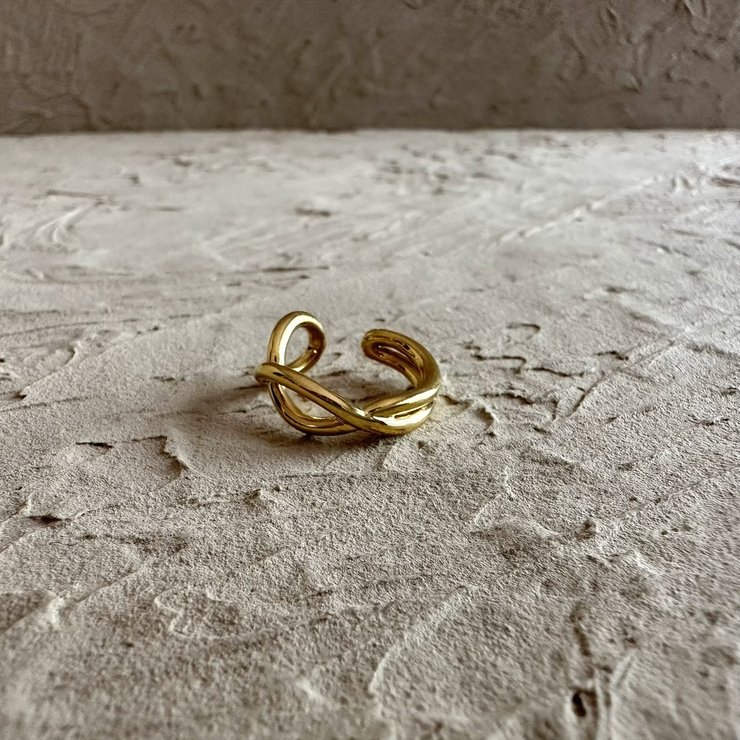 SILVER925エイトピンキーリング アレルギー対応素材 フリーサイズ | feu | 詳細画像3 