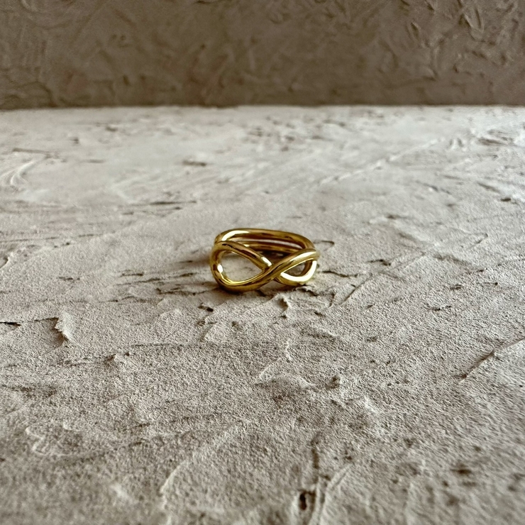 SILVER925エイトピンキーリング アレルギー対応素材 フリーサイズ | feu | 詳細画像6 