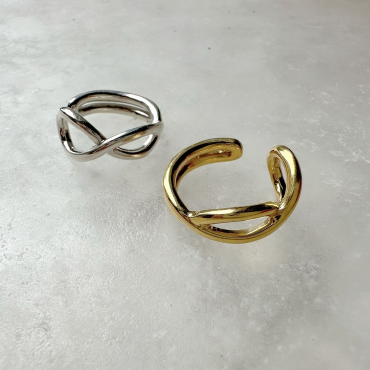 SILVER925エイトピンキーリング アレルギー対応素材 フリーサイズ | feu | 詳細画像7 