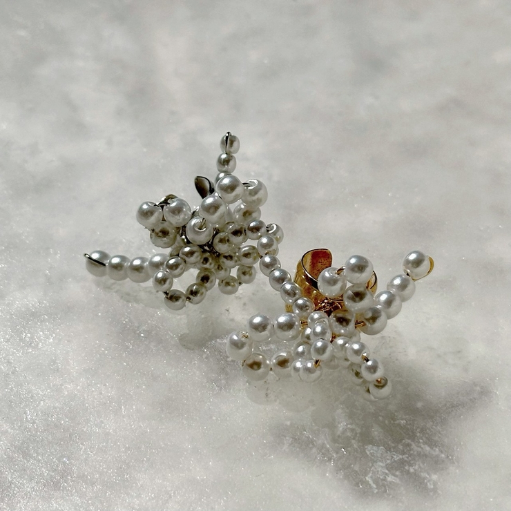 パールイヤーカフ 樹脂パール 片耳 | feu | 詳細画像12 