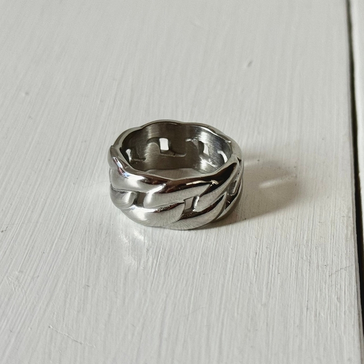 サージカルステンレスリング アレルギー対応素材 上品 | feu | 詳細画像6 