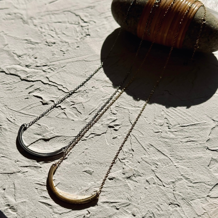 サージカルステンレスネックレス ショート シンプルデザイン | feu | 詳細画像2 