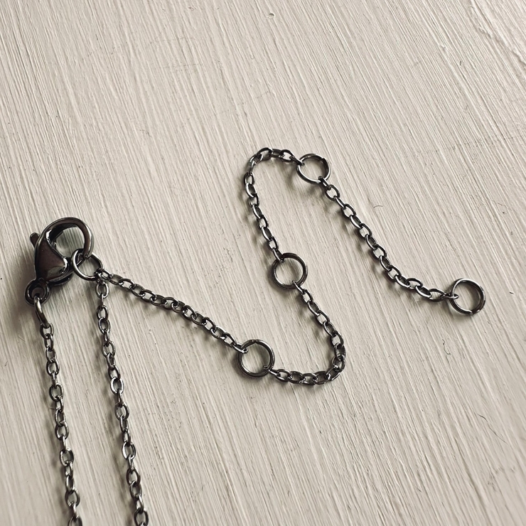 サージカルステンレスネックレス ショート シンプルデザイン | feu | 詳細画像7 