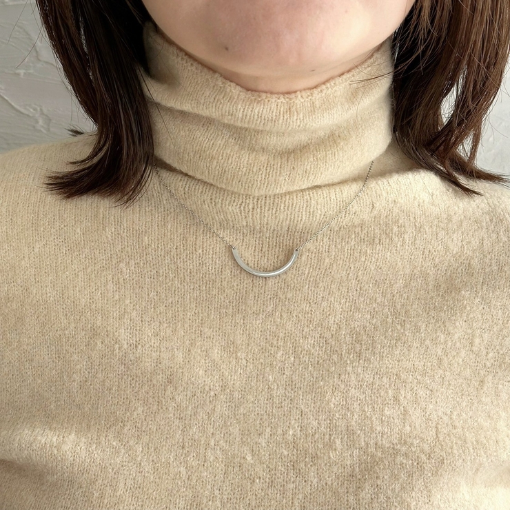 サージカルステンレスネックレス ショート シンプルデザイン | feu | 詳細画像9 