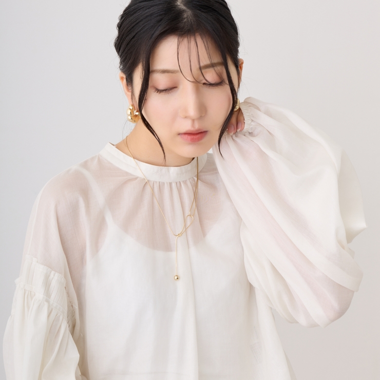 ロングネックレス ロング 長さ調整 | feu | 詳細画像10 