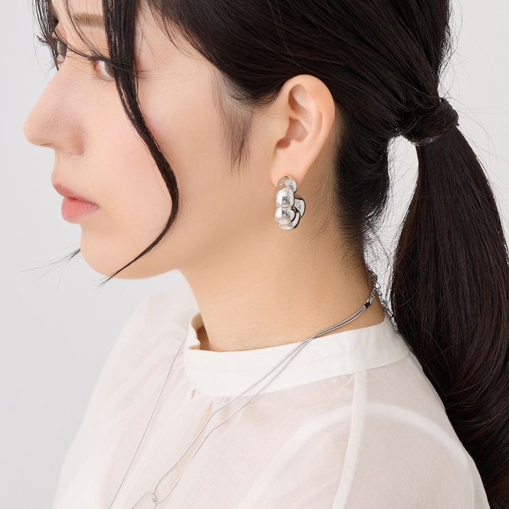 フープピアス ボリューム モコモコ | feu | 詳細画像9 