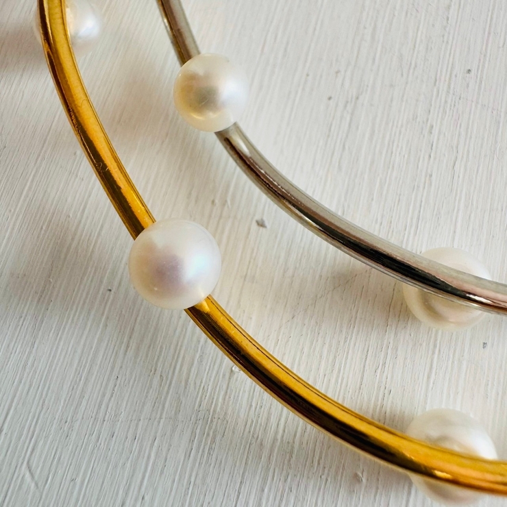 バングル 樹脂パール ニュアンス | feu | 詳細画像7 