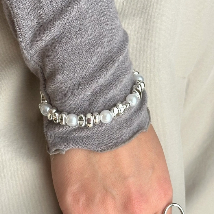 サージカルステンレス ブレスレット バングル | feu | 詳細画像3 