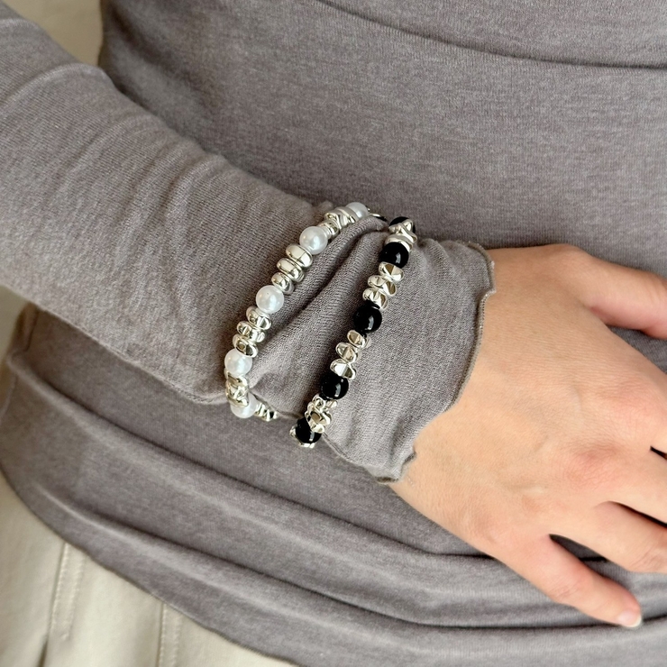 サージカルステンレス ブレスレット バングル | feu | 詳細画像9 