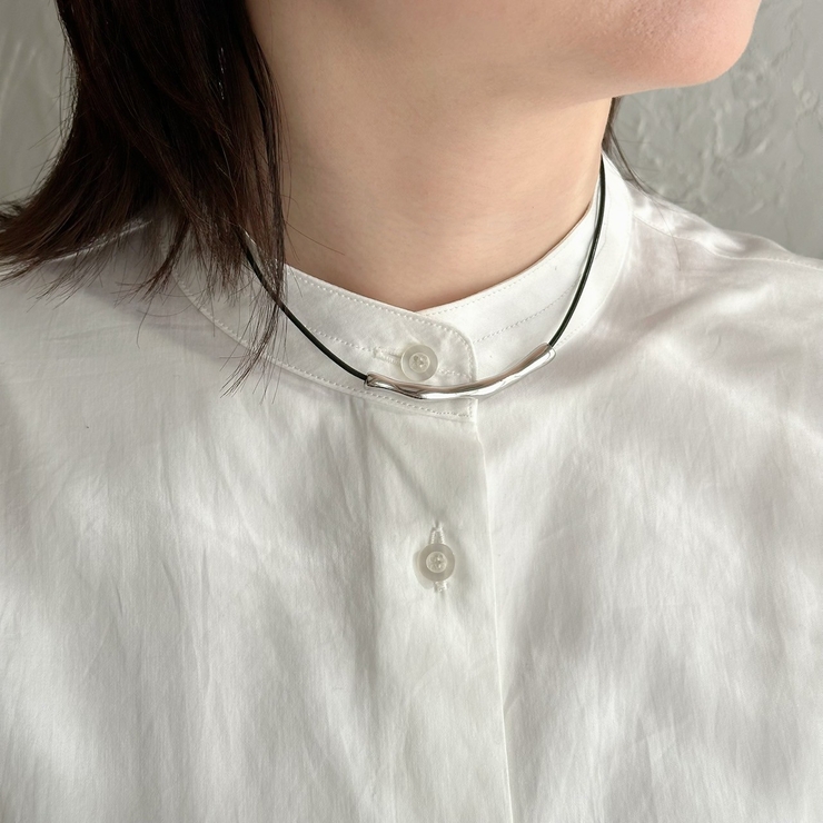 革ひも レザー チョーカーネックレス | feu | 詳細画像11 