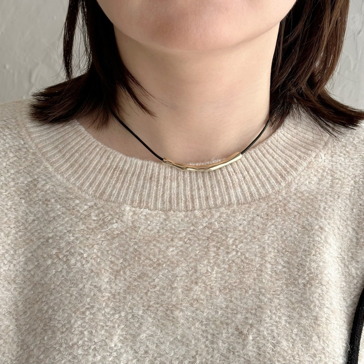 革ひも レザー チョーカーネックレス | feu | 詳細画像8 