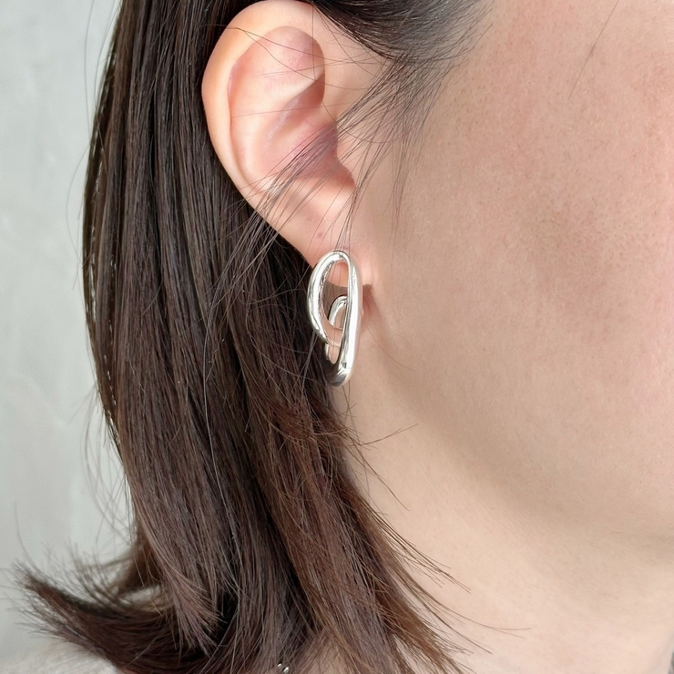 ピアス アクセントデザイン フープ | feu | 詳細画像2 