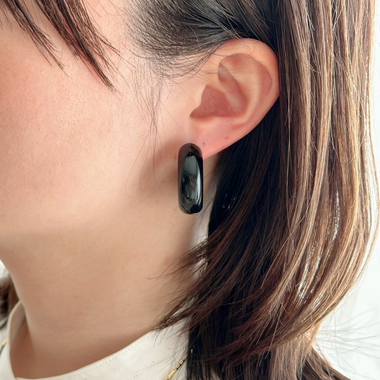 カラーピアス アクセントデザイン フープ | feu | 詳細画像12 